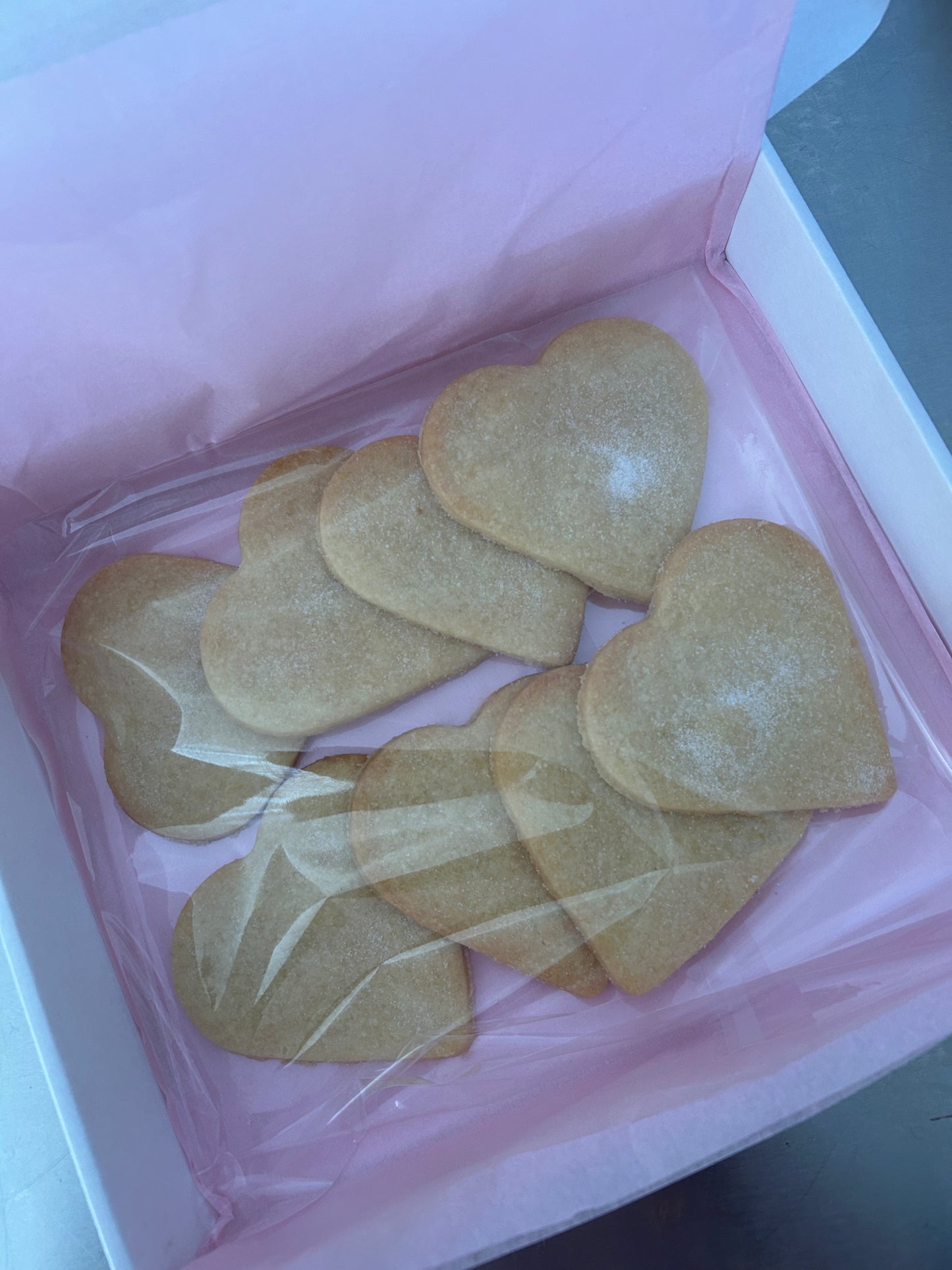 The Valentines Shortbread Box